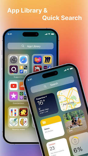 Launcher iOS 17 screenshot 6