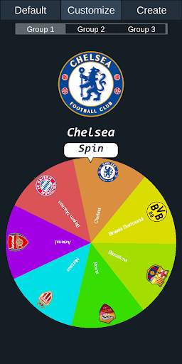 Random Football Team: Lucky roulette 3 تصوير الشاشة