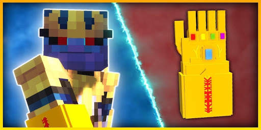 Mod for Minecraft Infinity Gauntlet 2 تصوير الشاشة