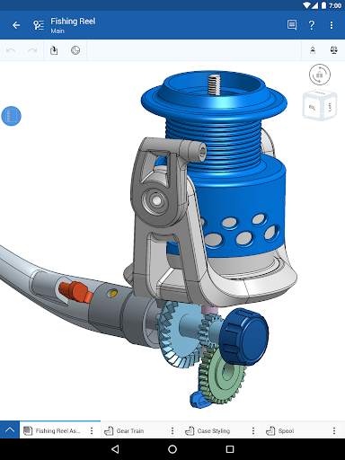 Onshape 3D CAD स्क्रीनशॉट 5