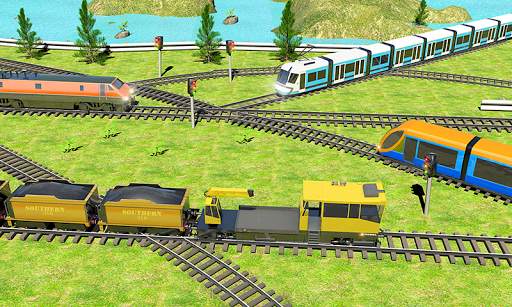 Indian Train City 2019 – Oil Trains Game Driving screenshot 5