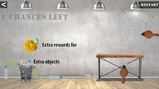 Trash Can the paper toss game screenshot 3