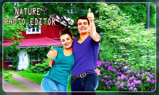 Garden photo frame editor screenshot 5