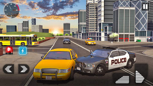 Police Car Driving in City screenshot 3