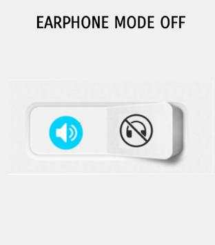 Earphone mode off screenshot 1