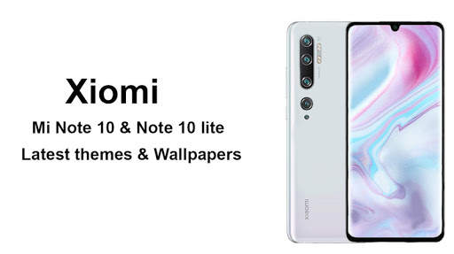 Theme For Mi Note 10 & Mi Note 10 Lite screenshot 1