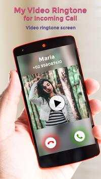 My Video Ringtone for Incoming Call स्क्रीनशॉट 2
