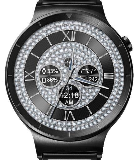 Diamond Bling HD WatchFace Widget & Live Wallpaper screenshot 13