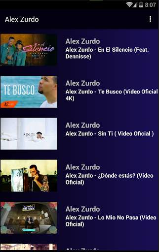 Musica de Alex Zurdo screenshot 4