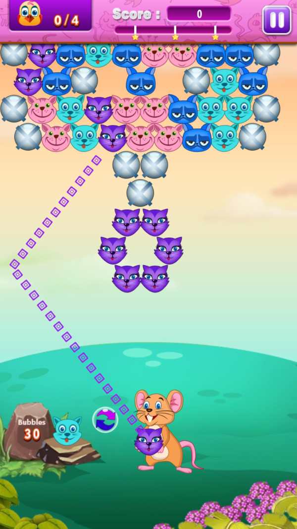 Funny Cats Bubble Shooter screenshot 8