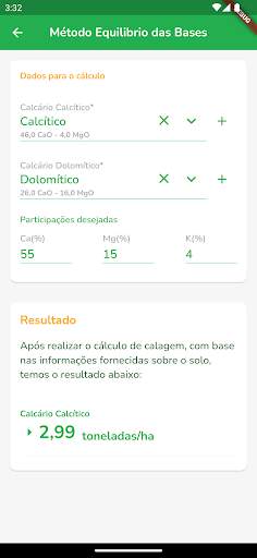 Calagem & Adubação скриншот 5