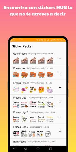 Sticker HUB - WAStickers Hot screenshot 4