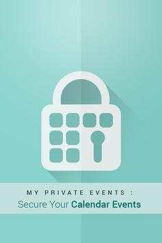 Private Calendar screenshot 1