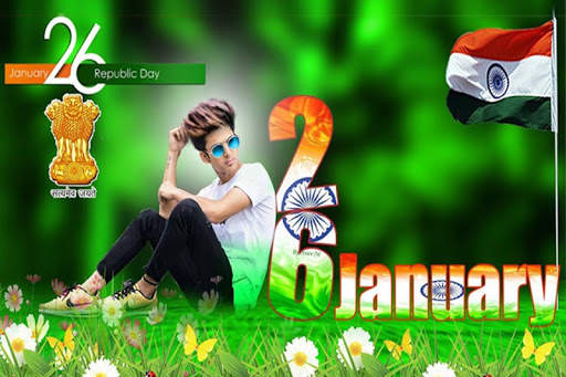26 January Photo Editor Frame screenshot 1
