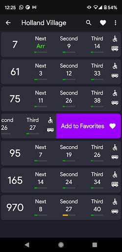 SG NextBus screenshot 3