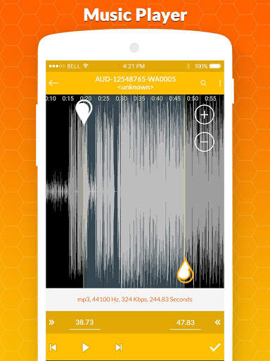Music Player | Audio Video Player | Ringtone Maker screenshot 7