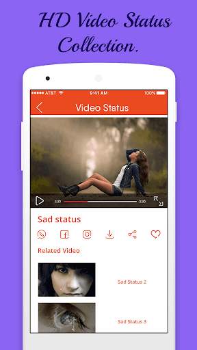Sad Video status maker screenshot 4