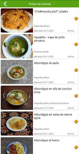 Recetas de arroz screenshot 3