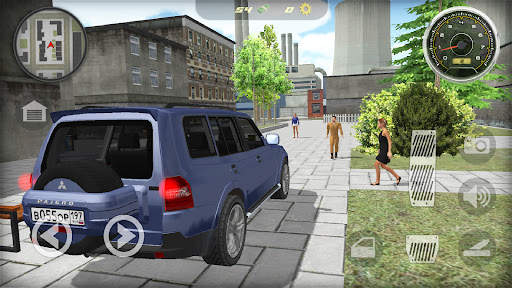 Offroad Pajero Car Simulator स्क्रीनशॉट 3