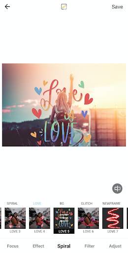 Auto Blur Background Photo Editor - Glitch BG,Neon screenshot 2