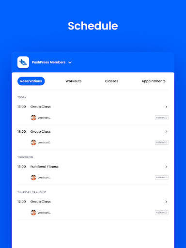 PushPress Members screenshot 8