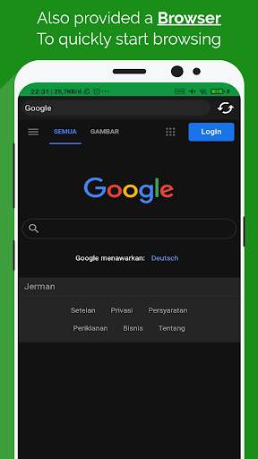 Power VPN Borwser - Fast & Free VPN Proxy Server screenshot 5