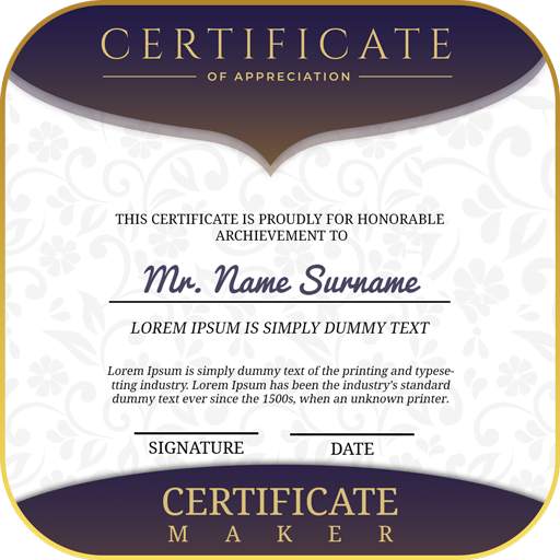 Certificate Maker & Creator 1.2