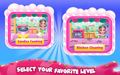 Candy Shop Cooking & Cleaning screenshot 2