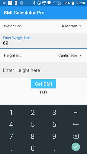 BMI Calculator PRO screenshot 2