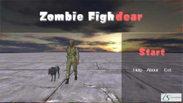 Zombie Fighdear (demo) screenshot 1