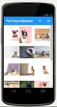 Pet Dog wallpapper 4 تصوير الشاشة