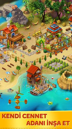 Tropic Trouble Match 3 Builder screenshot 2