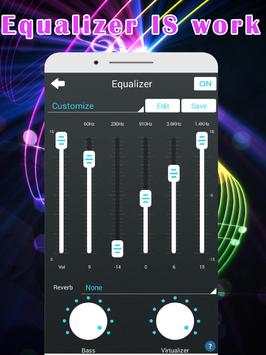 music player with equalizer screenshot 1