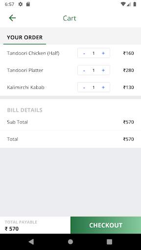 Garden Restaurant Online Ordering App screenshot 6