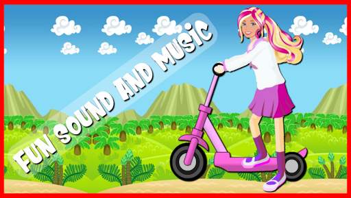 Scooter Rider : Girl Games screenshot 1