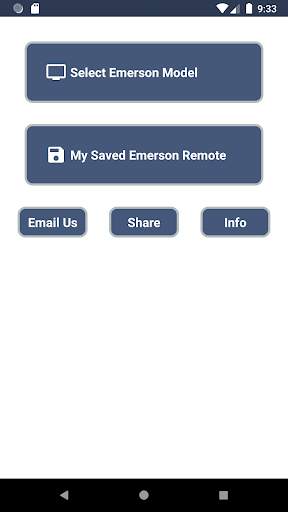 Emerson TV Remote screenshot 1