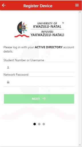 MyUKZN screenshot 2