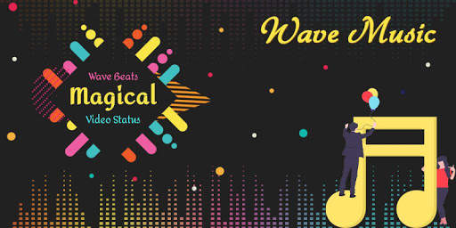 Wave Music - Wave Beats Magical Video Status Maker screenshot 1