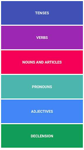 Learn Deutsch Grammatik скриншот 5