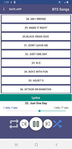 BTS Songs Offline Kpop   Lyrics screenshot 4