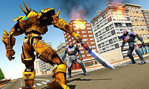 Futuristic Robots War Hero 3D screenshot 1
