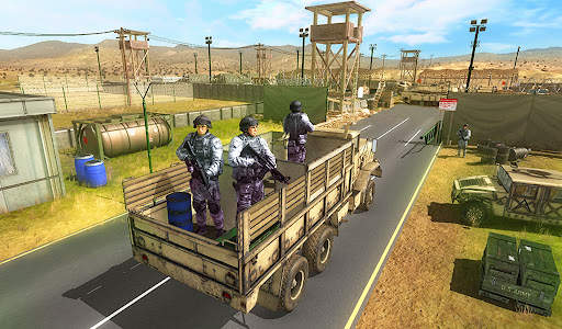 Us Army Transport Truck 3D screenshot 6