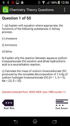 Full Chemistry Questions скриншот 3