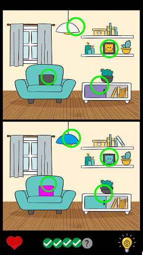 Differenze: trova 5 differenze screenshot 1