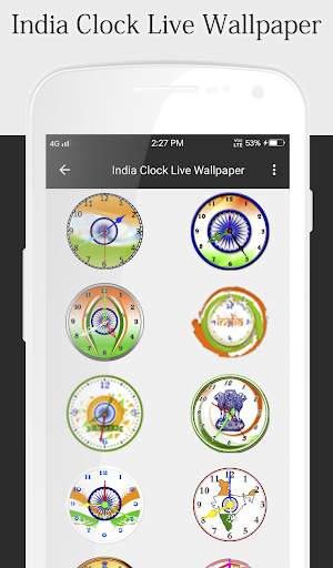 India Clock Live Wallpaper screenshot 5