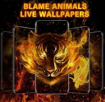 Flame animal live wallpapers screenshot 6