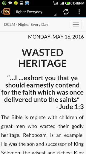 Daily Devotionals screenshot 2