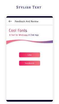 Cool Fonts Text For Whatsapp Chat App screenshot 3
