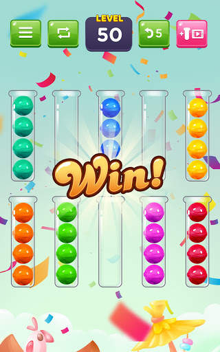 Ball Sort Puzzle: Candy Sort, Color Sorting Game screenshot 12