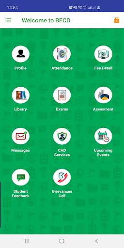 BFGI Student Application screenshot 2